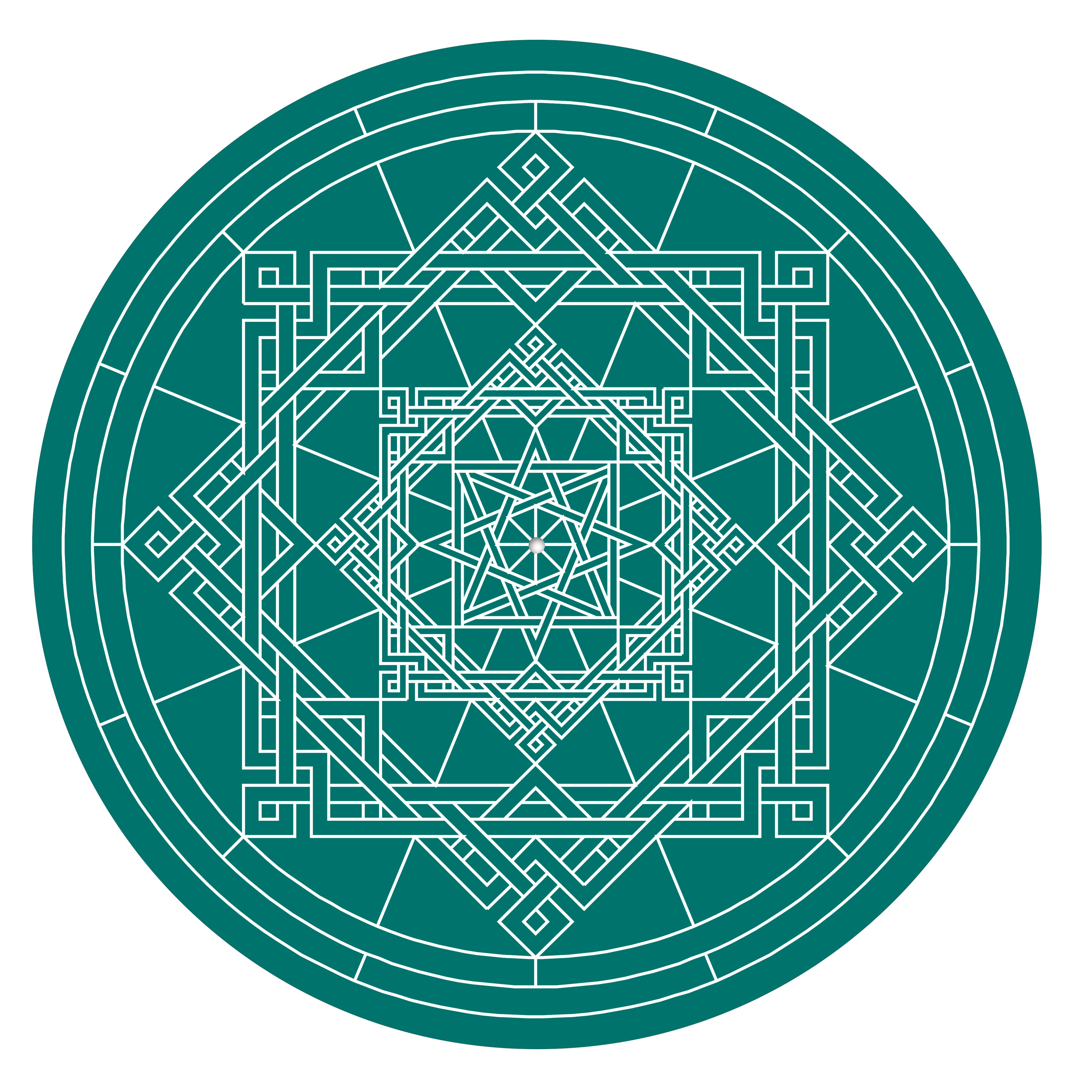 Green Celtic Star image 0