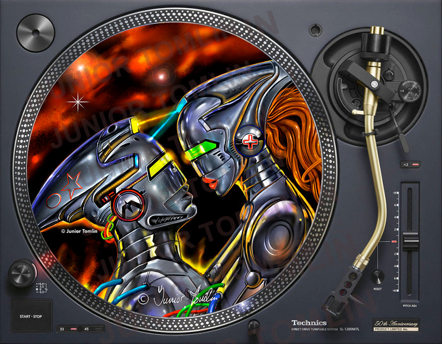 Robot Love -  Original artwork by Junior Tomlin image 1