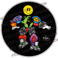 Pezman 1990 Original Rave Flyer Artwork by PEZ London image 0