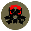 Graffiti Gas Mask Skull image 0