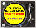 12" Custom Printed Slipmat ( 10 x singles) image 0