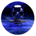 3D Liquid Metal Skull with Bullet image 0
