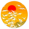 Japanese Sunset Birds image 0