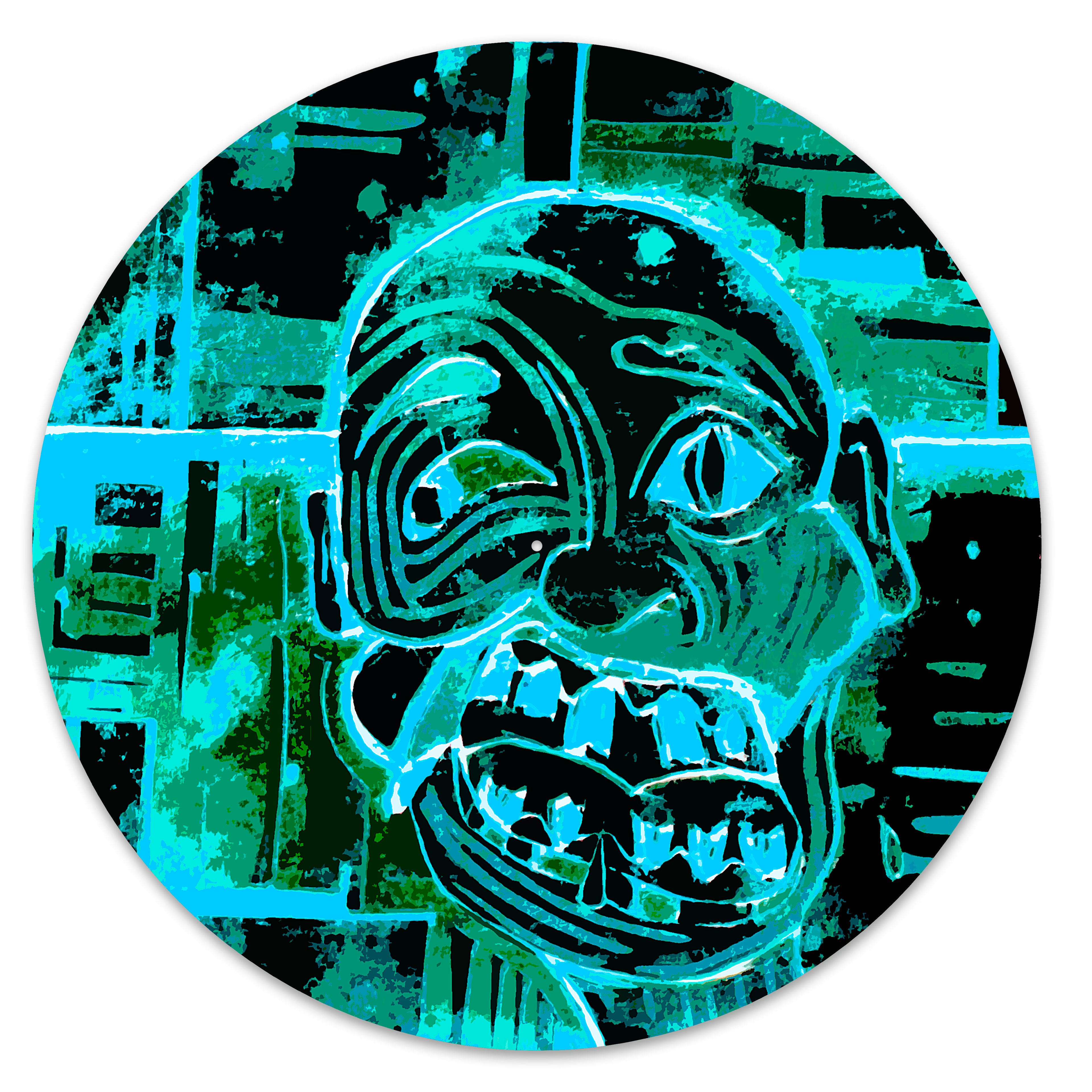 Scary Crazy Face Art image 0