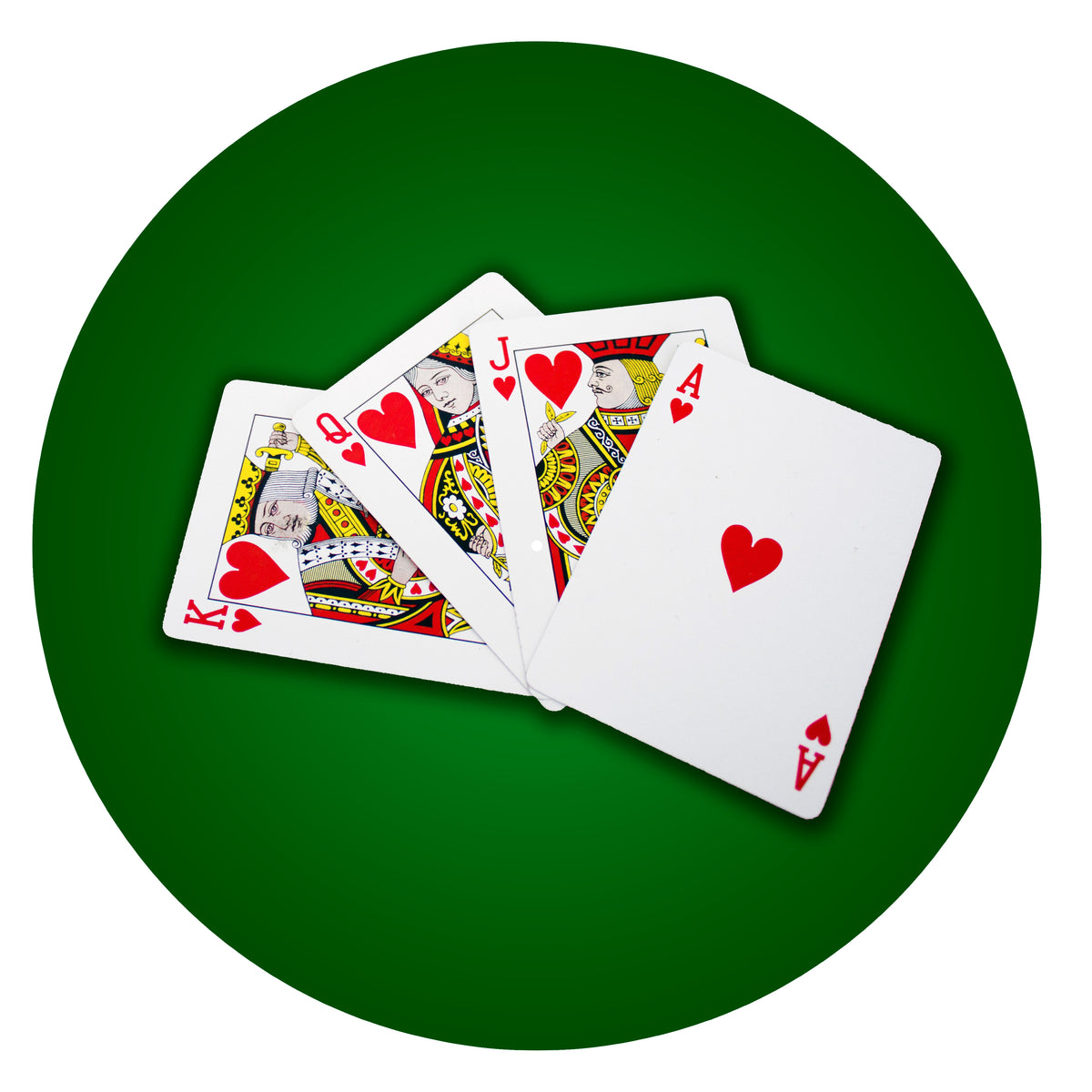 Hearts Playing Card Hand image 0