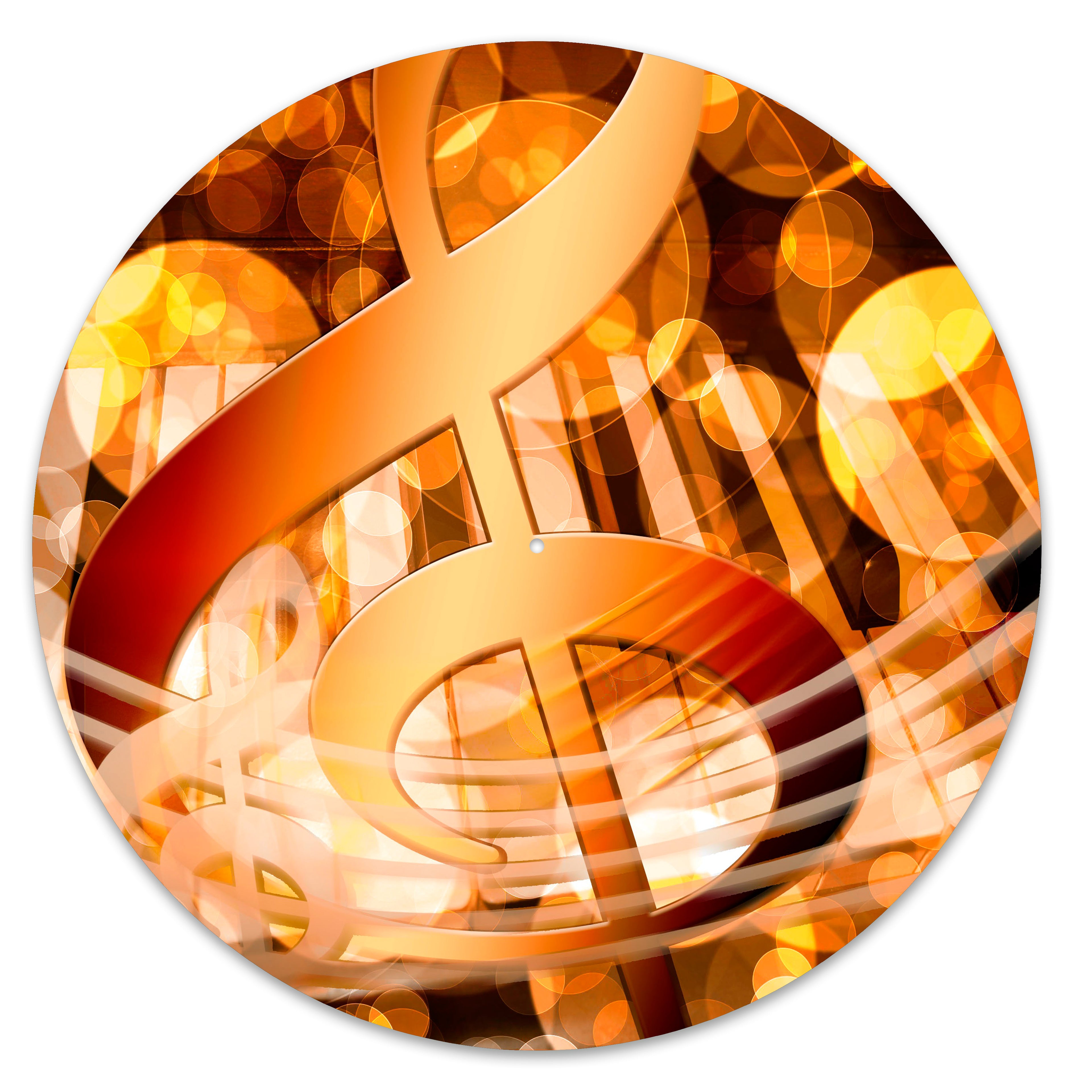 3D Music Note Treble Clef image 0