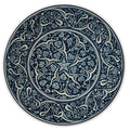 19th Century Navy Floral Pattern