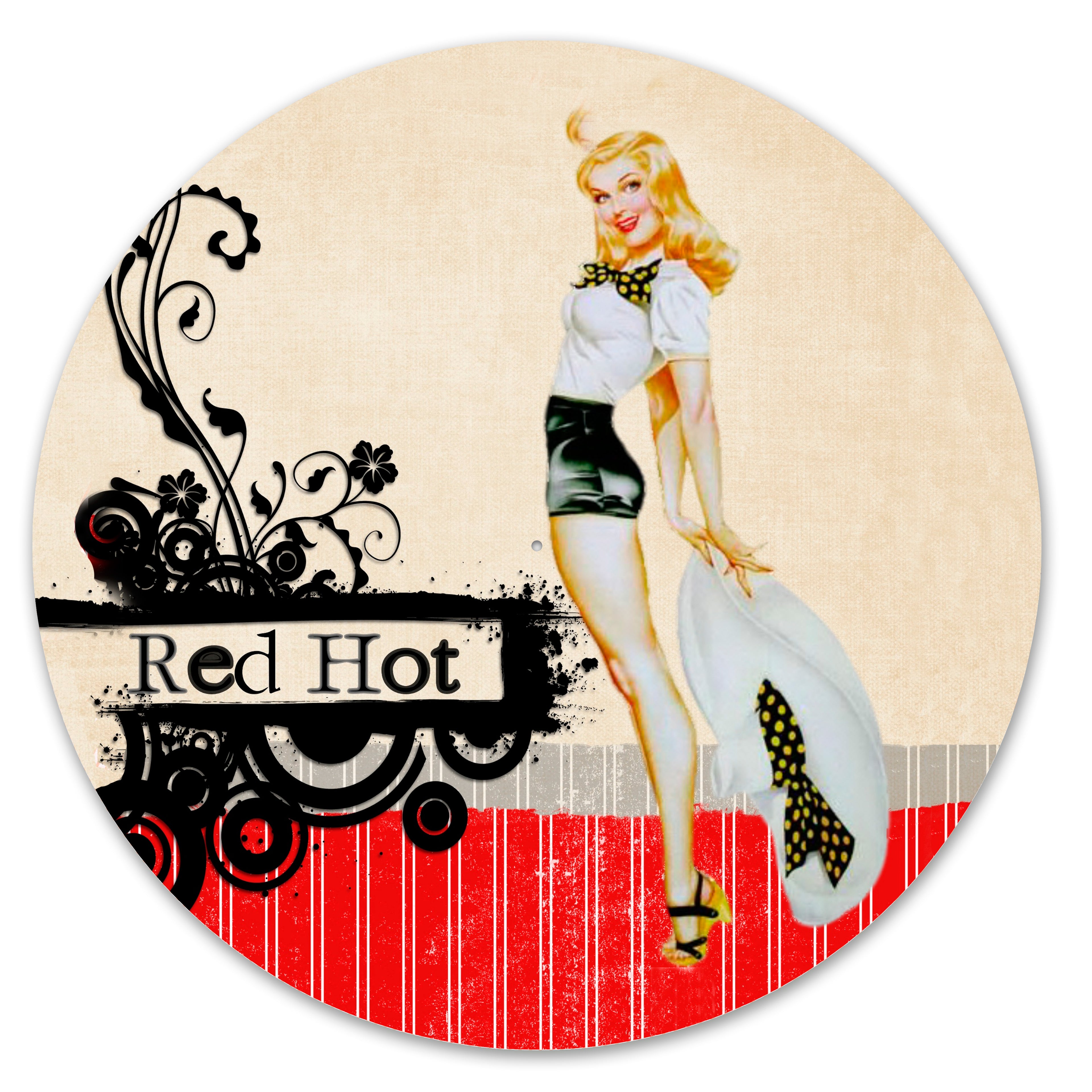 Retro Pin Up - Red Hot image 0
