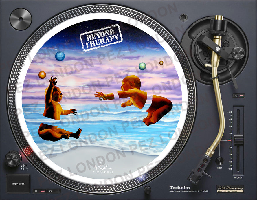 Beyond Therapy Original Rave Flyer Artwork by PEZ London image 1