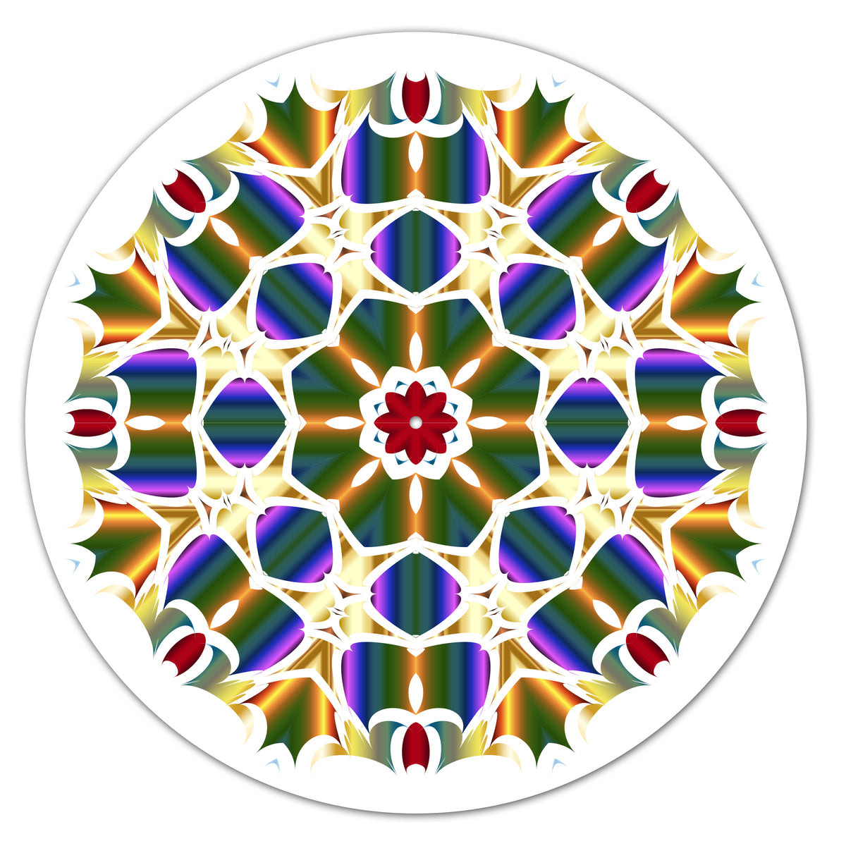 Kaleidoscope White image 0