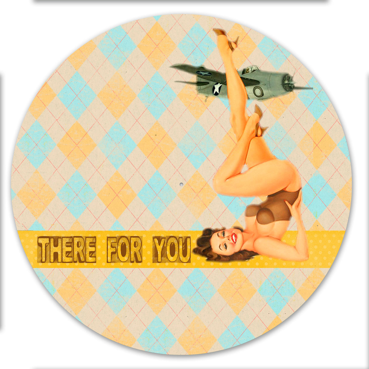 Retro Pin Up -There For You Army image 0