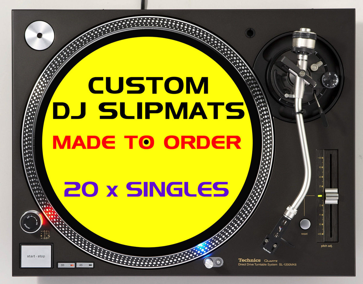 Custom Printed Slipmat ( 20 x singles) image 0